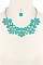 CHIC MULTI BEADS STATEMENT NECKLACE JY-DN2703
