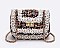 Trendy Tweed Fuzzy Iconic Swing Bag