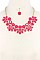 CHIC MULTI BEADS STATEMENT NECKLACE JY-DN2703