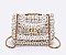 Trendy Tweed Fuzzy Iconic Swing Bag