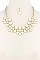 CHIC MULTI BEADS STATEMENT NECKLACE JY-DN2703