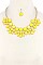 CHIC MULTI BEADS STATEMENT NECKLACE JY-DN2703