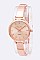 Chic Metal Bangle Fashion Watch LA-8861