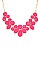 LUSH BEADS STATEMENT NECKLACE JY-DN2696