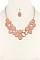 LUSH BEADS STATEMENT NECKLACE JY-DN2696