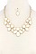 LUSH BEADS STATEMENT NECKLACE JY-DN2696