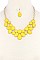 LUSH BEADS STATEMENT NECKLACE JY-DN2696