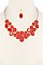 LUSH BEADS STATEMENT NECKLACE JY-DN2696