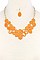 LUSH BEADS STATEMENT NECKLACE JY-DN2696