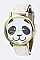 Fashionable Panda Print Fashion Watch LA 04-3434S