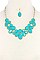 LUSH BEADS STATEMENT NECKLACE JY-DN2696