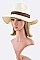 Straw Panama Hat LACAE267