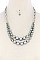 PRISTINE BEADS LAYERED NECKLACE SET JY-NE-5609