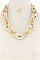 STYLISH CHAIN FASHION NECKLACE SET JY-KS-7129