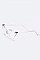 Pack of 12 Clear Cat Eye Optical Glasses