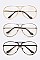 Pack of 12 Aviator Clear Lens Optical Glasses