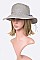 Pack of 12 (pieces) Assorted Flower Accent Straw Sun Hat LABB4167