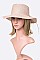 Pack of 12 (pieces) Assorted Flower Accent Straw Sun Hat LABB4167