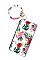 KEY RING FLAMINGO PATTERN POUCH