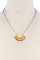 STYLISH FAN TASSELED PENDANT NECKLACE JY-A8N2143
