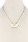 STYLISH FAN TASSELED PENDANT NECKLACE JY-A8N2143