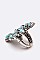 Fashionable Iconic Stone Stretch Ring LAAR1026