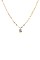 POSH FAUX DRUZY STONE DANGLE BEADED NECKLACE JY-N0270