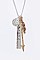 Tribal Mix Arrow Charms Necklace