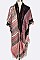 MULTI ETHNIC LARGE BLANKET SCARF LA-LOF307