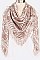 BRUSH STROKE LARGE BLANKET SCARF LA-LOF377