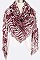 BRUSH STROKE LARGE BLANKET SCARF LA-LOF377