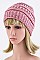 Pack of (12 Pieces) Assorted Colors Mix Knit Beanie LA-HNHT1065