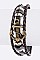 Stylish Anchor Mix Layered Leather Bracelet LA-EML8200