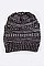 Pack of (12 Pieces) Assorted Colors Mix Knit Beanie LA-HNHT1065