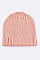 Pack of 12 pieces Trendy Crystal Beanie Hat LA-HNHT1081