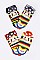 Pack of (4 Pieces) Cutie Mushroom Fold-Over Socks LA-DC34