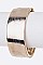 Elegant Crystal Hinged Bangle