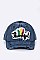 Thankful Embroidery Cotton Cap LA-T13THK05