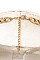 MIXED COLOR FRINGE METAL NECKLACE SET