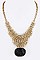 Iconic Druzy Braided Chain Necklace