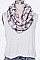 Pack of 12 Trendy Mix Plaid Infinity Scarf Set