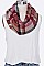 Pack of 12 Fashion Plaid Infinity Scarf Set
