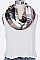 Pack of 12 Fashion Plaid Infinity Scarf Set