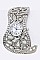 Stylish Textured Hoops Wavy Bangle Watch LA 05-608