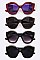 Pack of 12 Pieces Crystal Accent Cat Eye Oversize Sunglasses LA113-POP8872