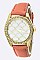 Trendy Scale Textured Case Fashion Watch LA 05-2558