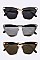 Pack of 12 Pieces Acetate Brow Bar Iconic Cat Eye Sunglasses LA113-POP8129