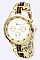 Fashionable Iconic Chain Bracelet Fashion Chrono Watch LA 05-2229RG