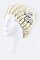 Stylish Beaded Butterfly Fashion Beanie LA-HT2984BF075