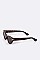 Pack of 12 pieces Carved Accent Cat Eye Sunglasses LA113-POP8150